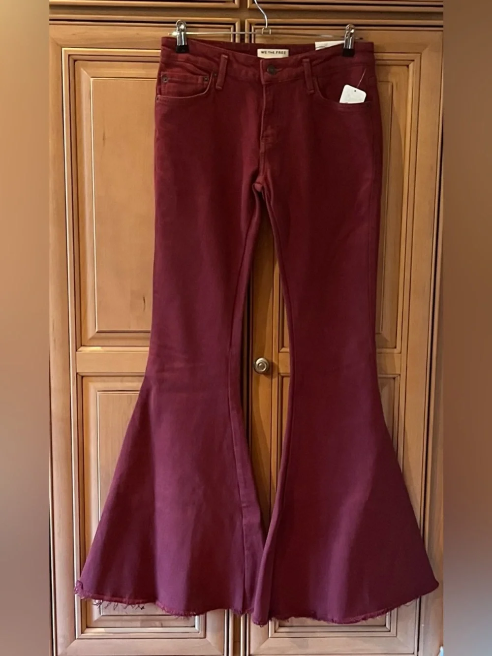 NWT Free People Emre Low Rise Flare Jeans - Picture 7 of 15